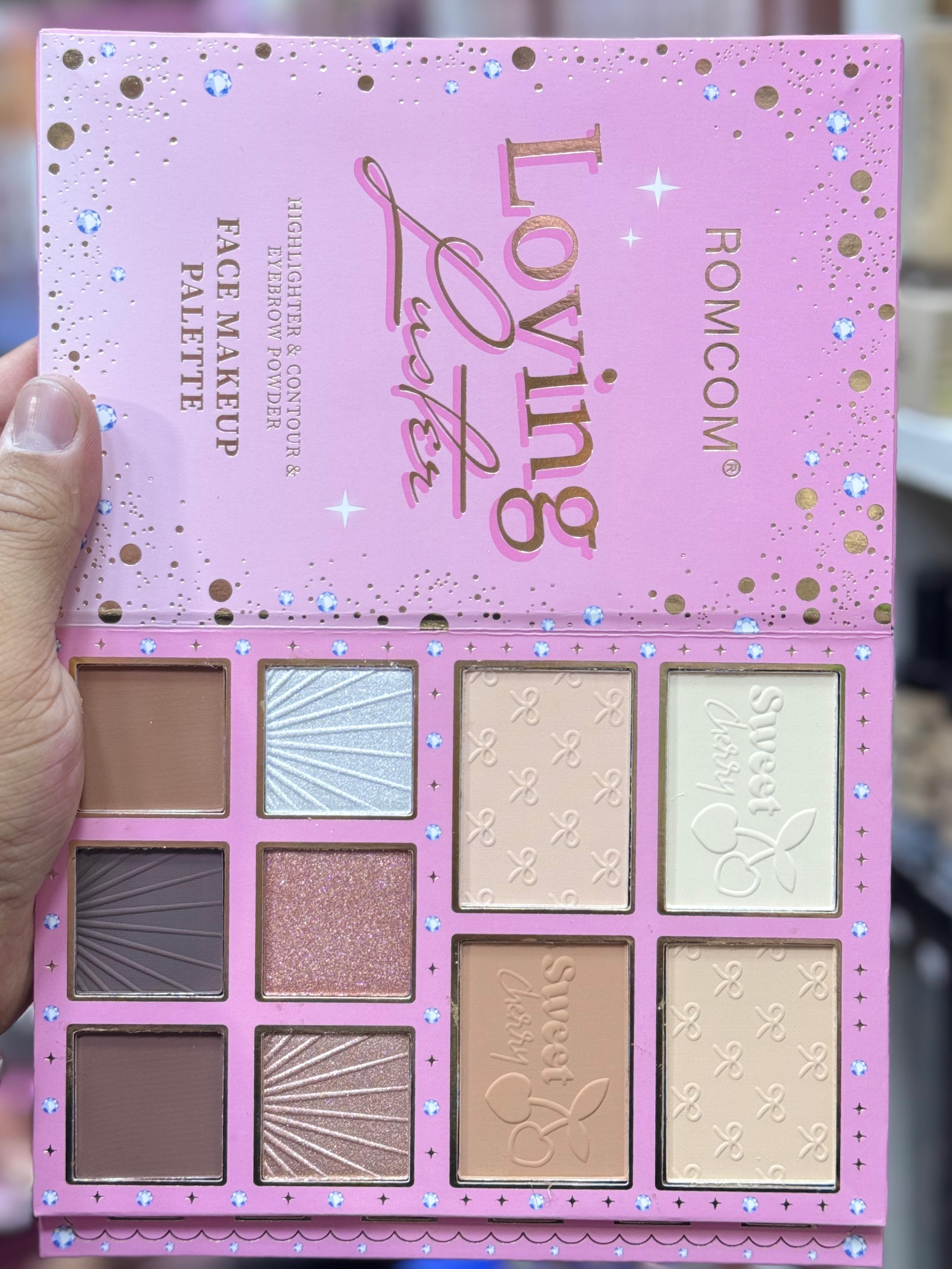 ROMCOM Dazzle in Every Glow – All-in-One Premium Glitter Makeup Gift Set