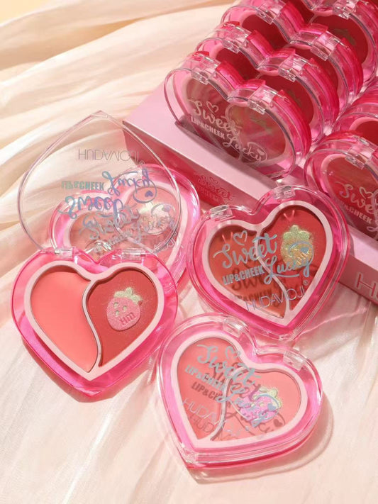 Hudamoji Lip & Cheek Tint – Soft Tint, Dewy Glow