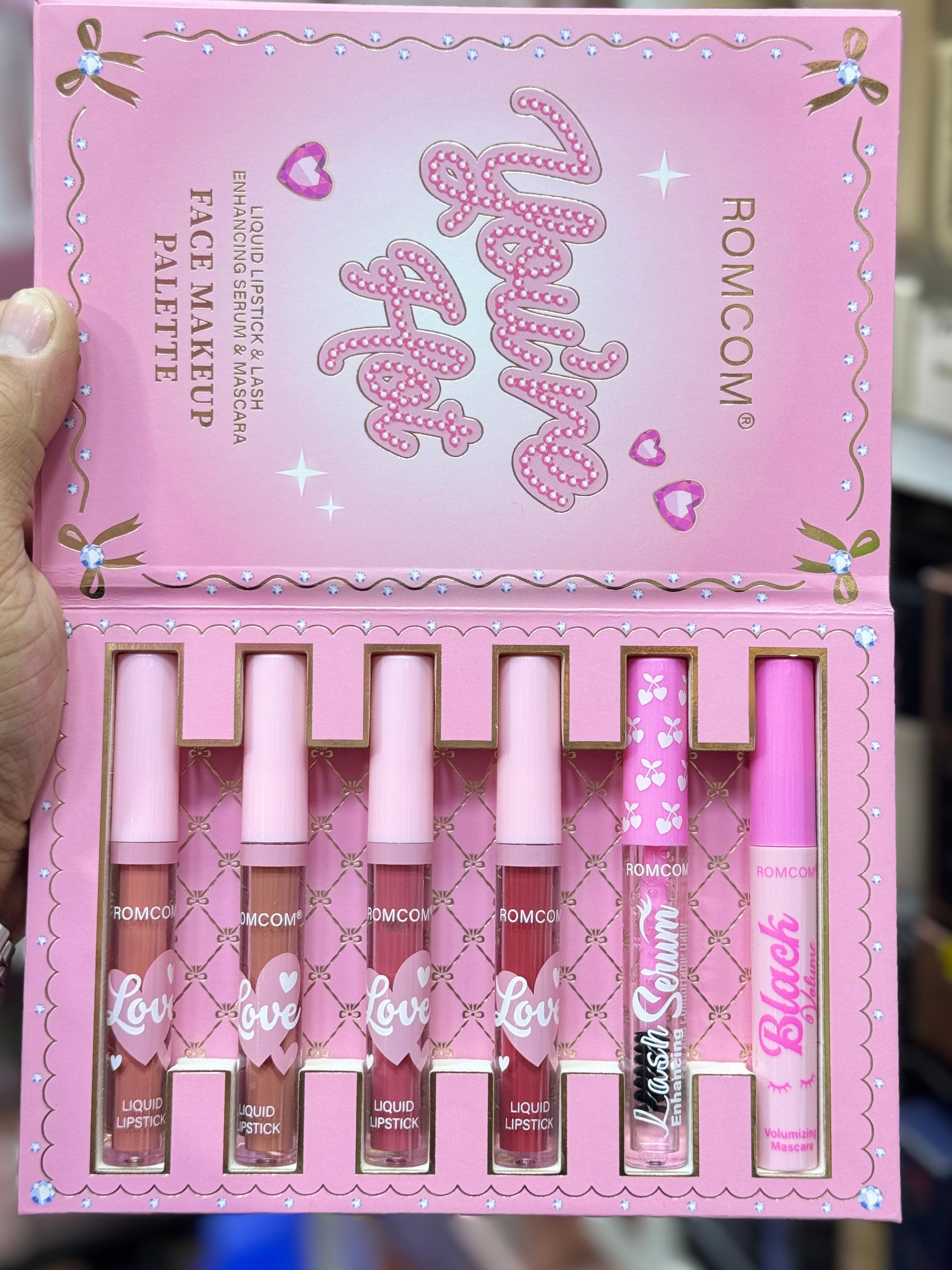 ROMCOM Dazzle in Every Glow – All-in-One Premium Glitter Makeup Gift Set