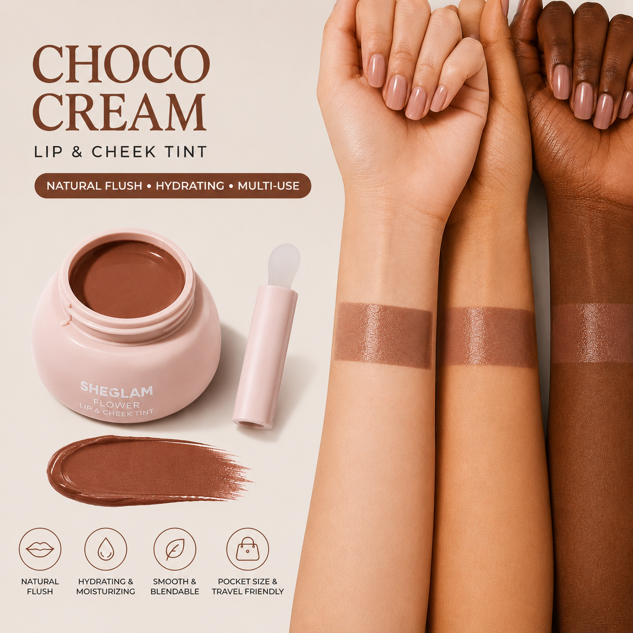 SHEGLAM Liquid Lip & Cheek Tint – Magical Lipstick Jar