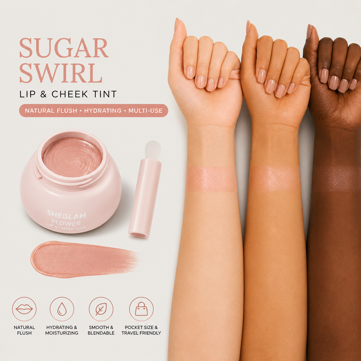 SHEGLAM Liquid Lip & Cheek Tint – Magical Lipstick Jar