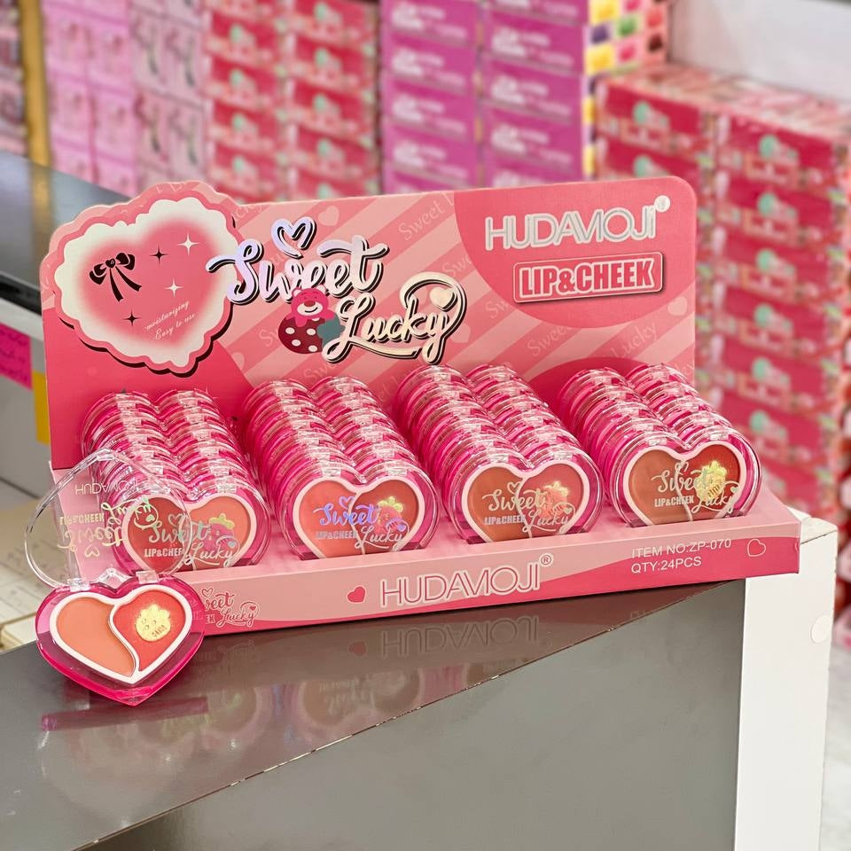 Hudamoji Lip & Cheek Tint – Soft Tint, Dewy Glow