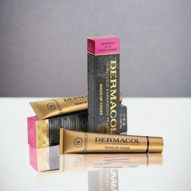 DERMACOL Full Coverage Foundation – Waterproof, Long Lasting & Flawless Finish