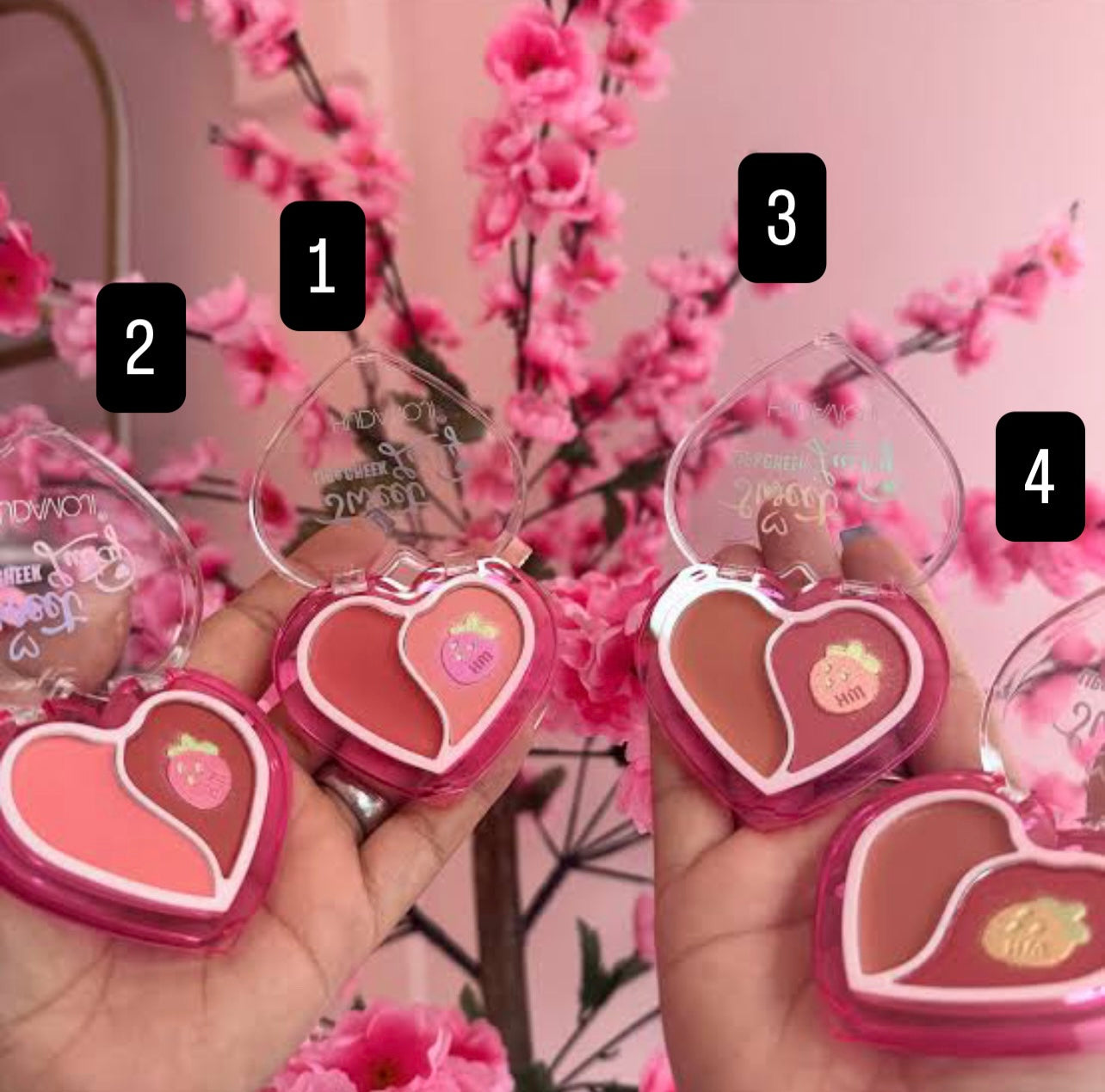 Hudamoji Lip & Cheek Tint – Soft Tint, Dewy Glow