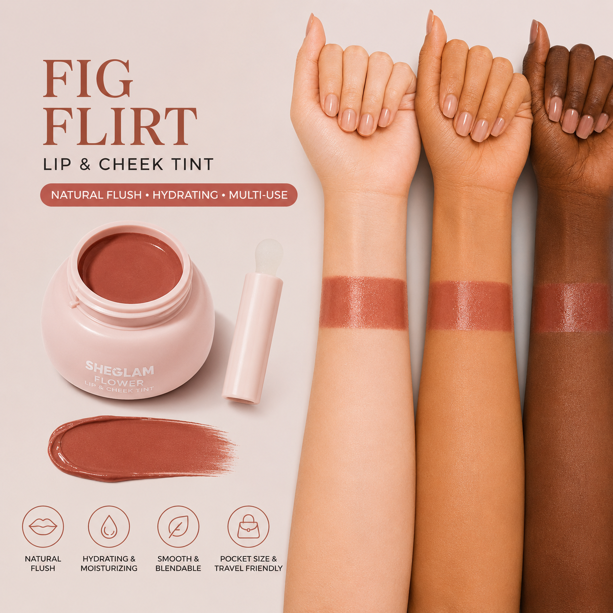SHEGLAM Liquid Lip & Cheek Tint – Magical Lipstick Jar